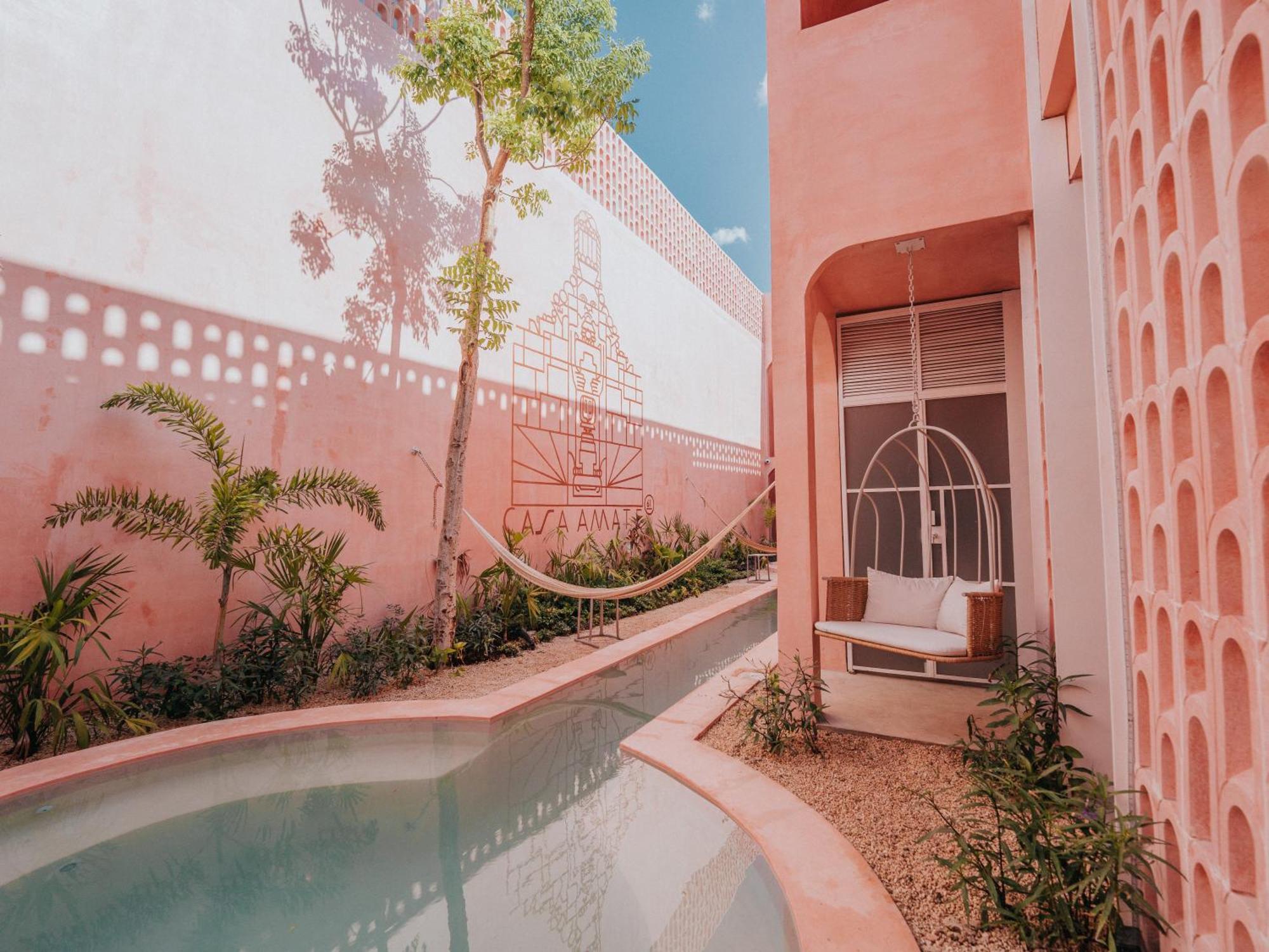Casa Amate 61 Boutique Hostel Mérida Exterior foto